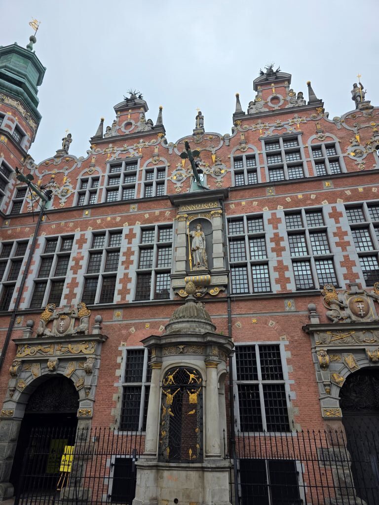 Historischer Artushof am Langen Markt in der Danziger Altstadt.