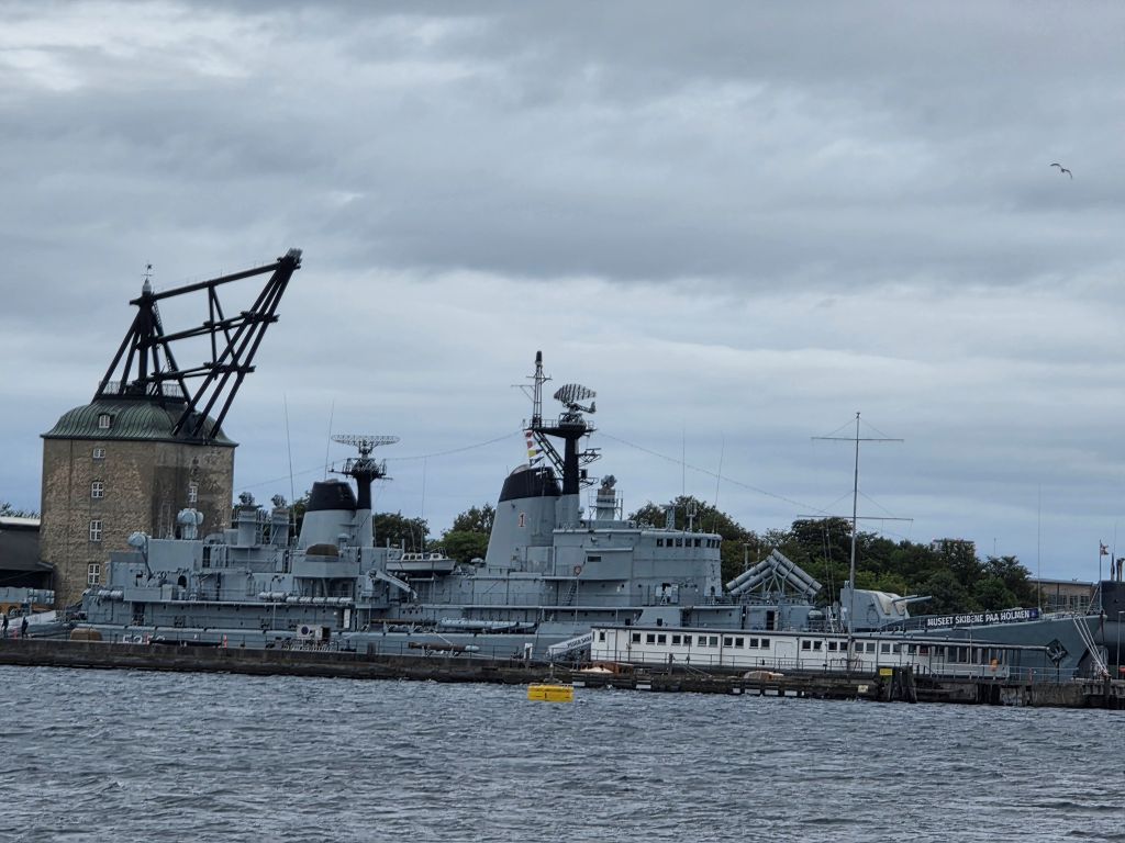 Museumsschiff im Hafen von Kopenhagen